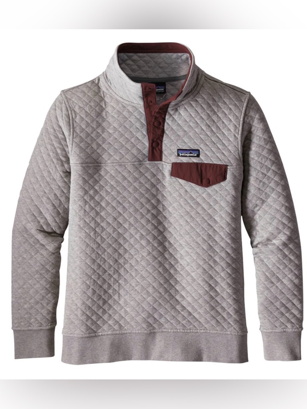Patagonia Women’s Quilt Snap-T Organic Cotton Pullover Size XS